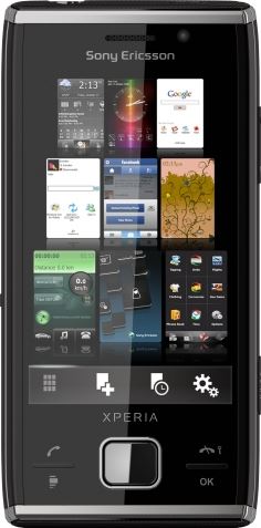 Sony Ericsson X2 zwart, zilver