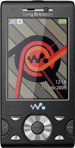 Sony Ericsson W995 zwart, rood, zilver