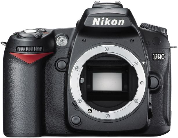 Nikon D90 zwart