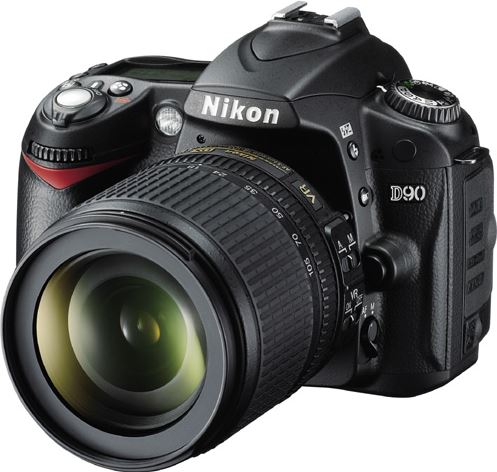 Nikon D90 +  AF-S DX Nikkor 18-105mm f/3.5-5.6G ED VR zwart