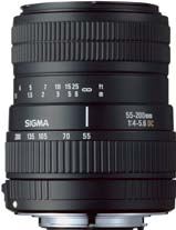 Sigma 55-200mm F4-5.6 DC (Canon)