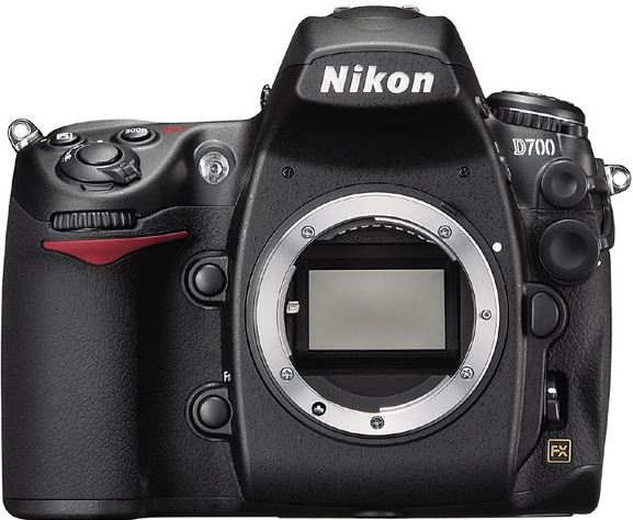 Nikon D700 zwart