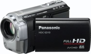 Panasonic HDC-SD10 zwart
