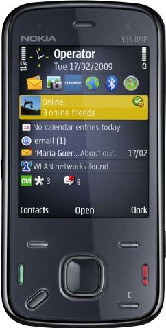 Nokia N86 8MP zwart