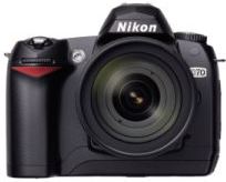 Nikon D70 zwart