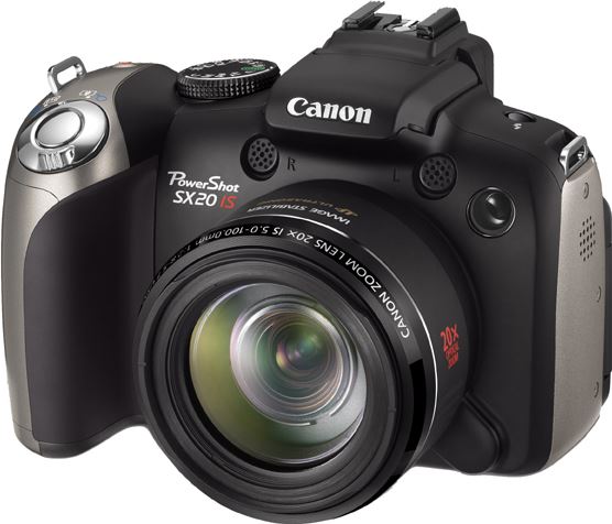 Canon PowerShot SX20 IS zwart