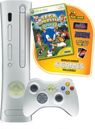 Microsoft Xbox 360 Arcade System 20GB / zilver