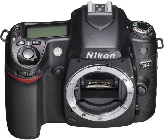 Nikon D80 zwart