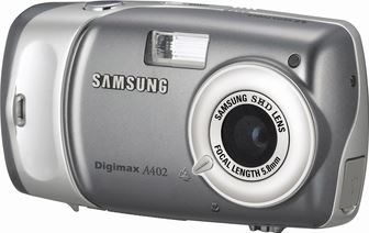 Samsung Digimax A402 zilver