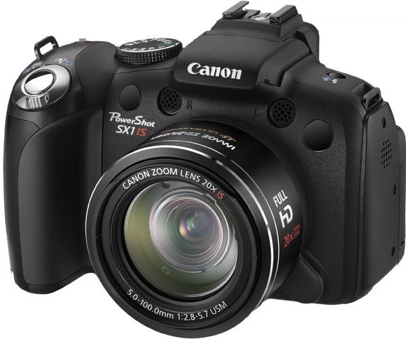 Canon PowerShot SX1 IS zwart