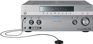 Sony ES series amplifier, silver