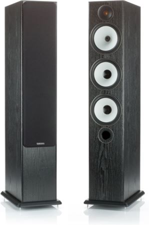 Monitor Audio BX6 vloerspeaker / zwart, bruin