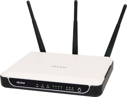 Icidu Wireless Gigabit Router 300N