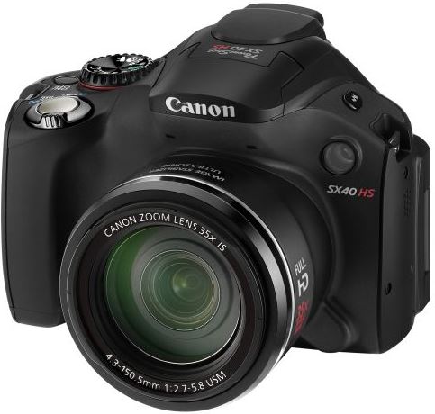 Canon PowerShot SX40 HS zwart