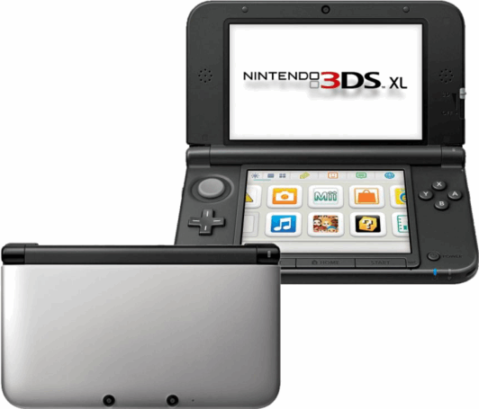 Nintendo 3DS XL zwart, zilver