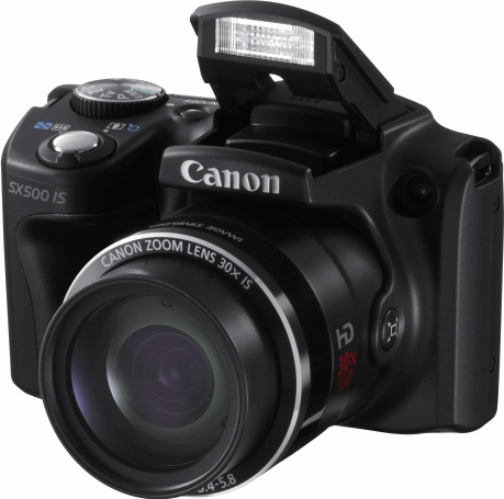 Canon PowerShot SX500 IS zwart