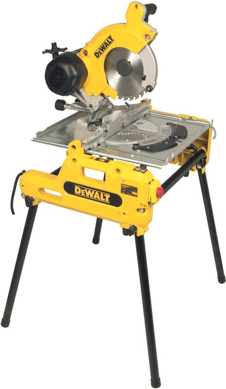 DeWalt DW743N-QS TAFEL-, AFKORT- EN VERSTEK
