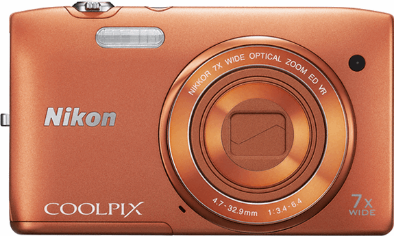 Nikon COOLPIX S3500 oranje