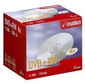 Imation DVD+RW 4x 4.7GB (10)