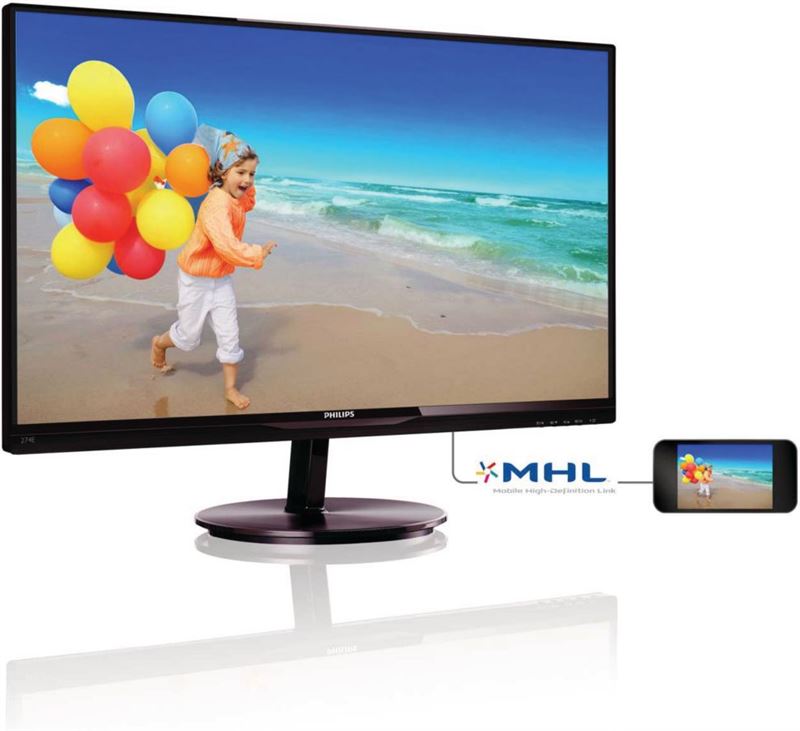 Philips LCD-monitor met SmartImage Lite 274E5QHAB