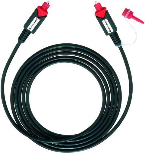 Oehlbach Toslink-kabel Red Opto Star 1,5 m zwart