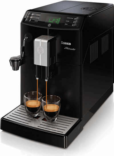 Saeco Cappuccino, Automatisch espressoapparaat zwart