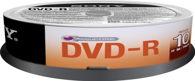 Sony DVD-R 16x, 10