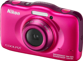 Nikon COOLPIX S32 roze