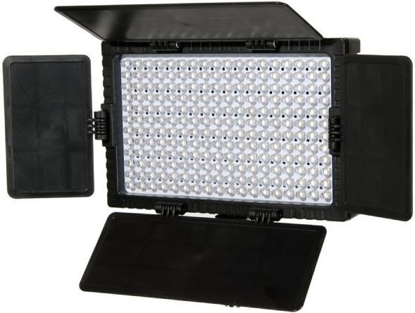 Falcon Eyes LED Lamp Set Dimbaar DV-216VC-K2 incl. Accu