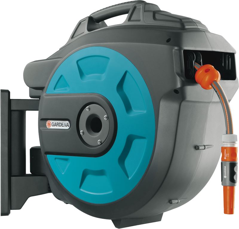 Gardena wandslangenbox 25 roll-up automatic
