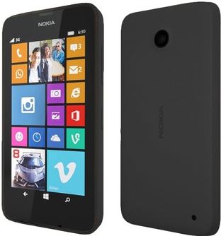 Nokia Lumia 630 8 GB / zwart / (dualsim)