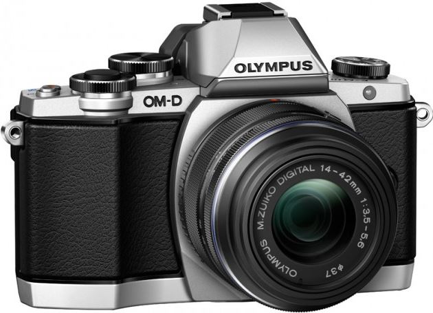 Olympus OM-D E-M10 + M.ZUIKO ED 14‑42mm zwart, zilver