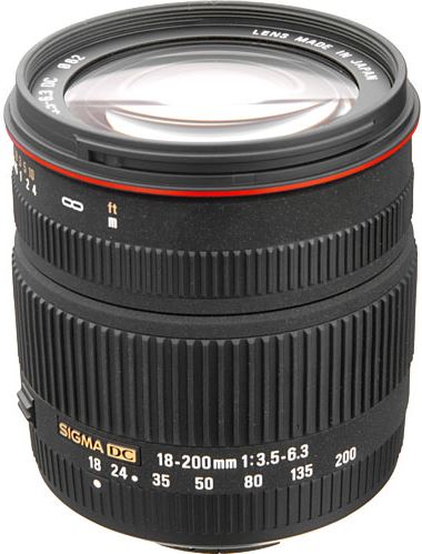 Sigma 18-200mm F3.5-6.3 DC (Canon)