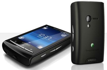 Sony Ericsson Xperia X10 Mini zwart