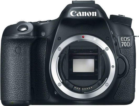 Canon EOS 70D + EF-S 18-55mm zwart