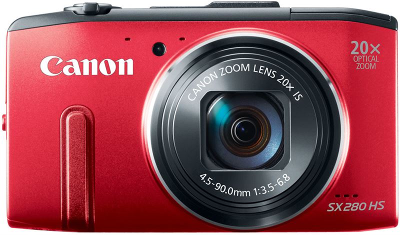 Canon PowerShot SX280 HS rood
