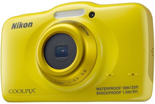 Nikon COOLPIX S32 geel
