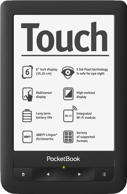 PocketBook Touch 622 zwart