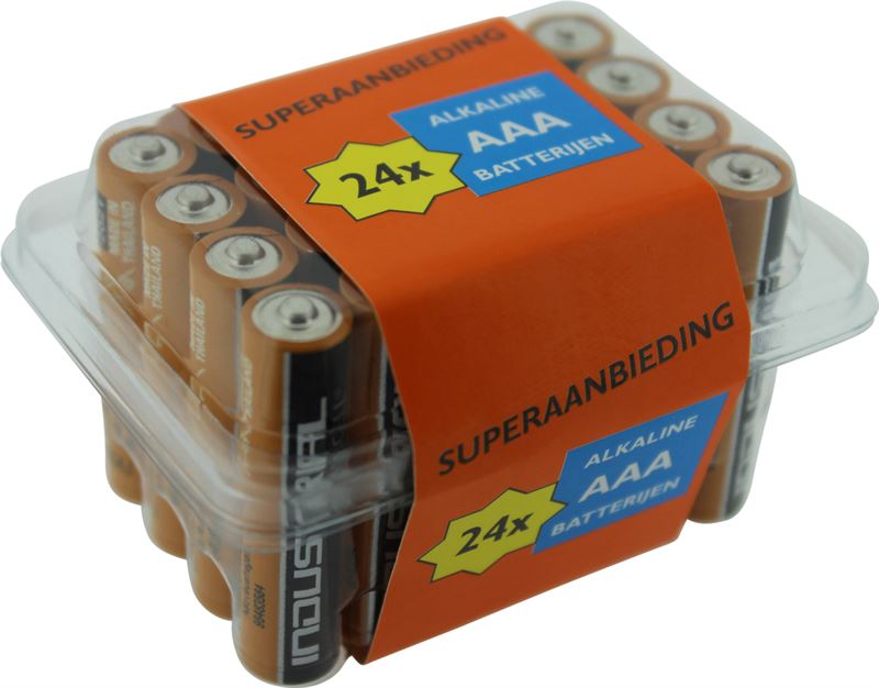 Duracell Industrial Alkaline AAA boxje 24 5000394082892