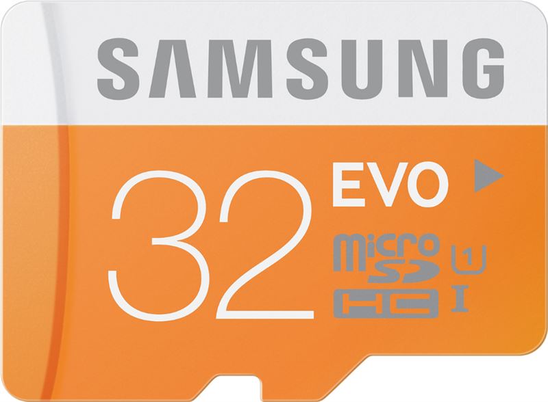 Samsung 32GB, MicroSDHC EVO