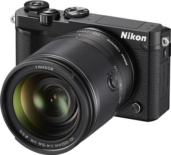Nikon 1 J5 + 1 NIKKOR 10-100mm zwart