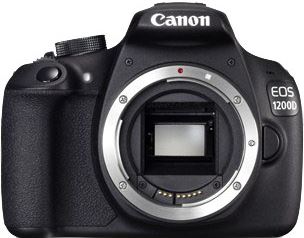Canon EOS 1200D zwart