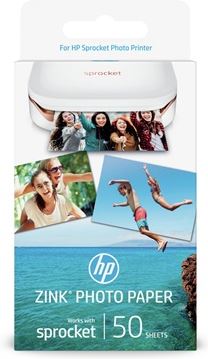 HP ZINK® zelfklevend fotopapier 50 vel/5 x 7 6 cm 2 x 3 inch