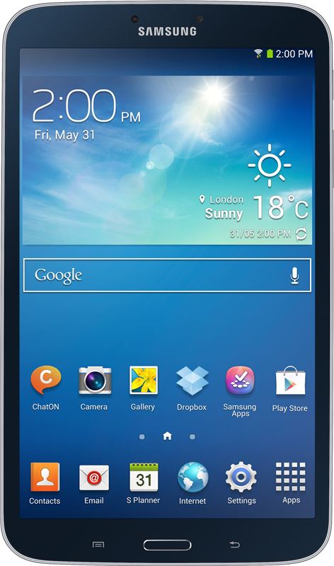 Samsung Galaxy Tab 3 8,0 inch / zwart / 16 GB / 3G