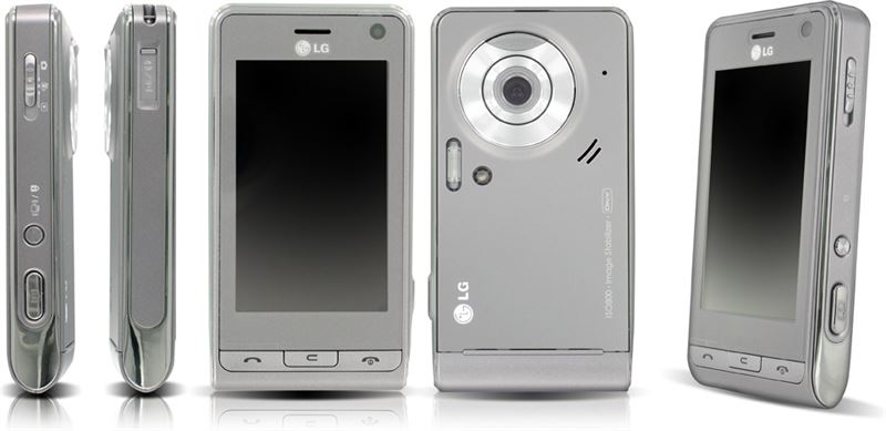 LG KU990 zilver