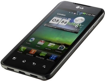 LG Optimus 2X 8 GB / zwart