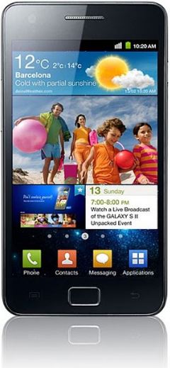 Samsung Galaxy S II 16 GB / zwart