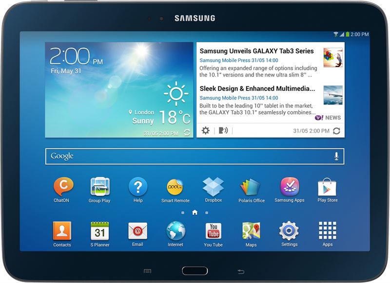 Samsung Galaxy Tab 10,1 inch / zwart / 32 GB / 4G