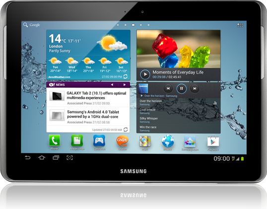 Samsung Galaxy Tab 2 10,1 inch / zwart / 16 GB