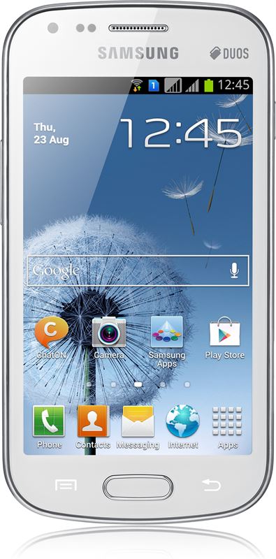 Samsung Galaxy S Duos 4 GB / wit / (dualsim)